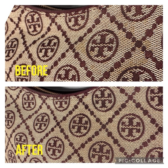 TB Monogram Studded Crescent Bag - Picture 12 of 13